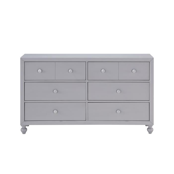 Wellsummer 6 Drawer Dresser in Gray 1803GY-5 image