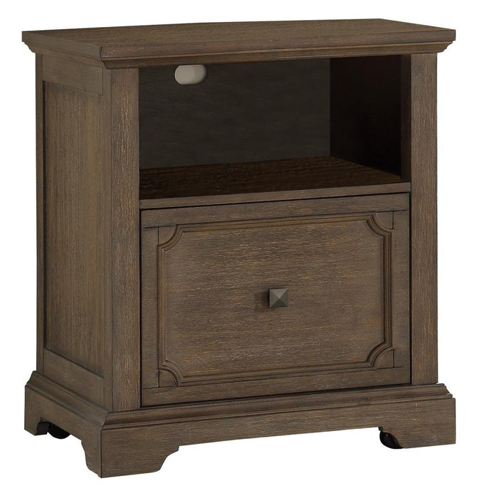 Toulon File Cabinet in Wire-Brushed 5438-18