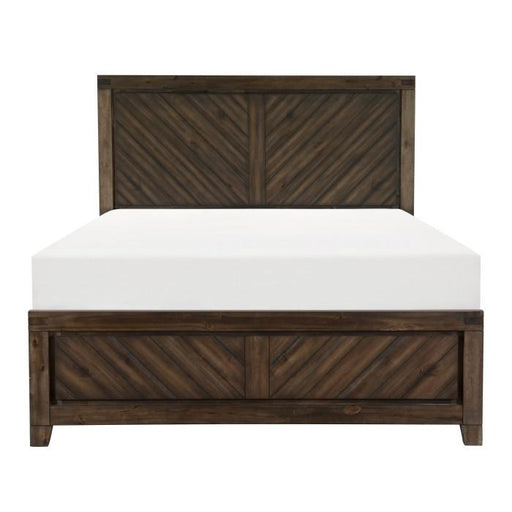 Parnell Queen Panel Bed in Rustic Cherry 1648-1 image