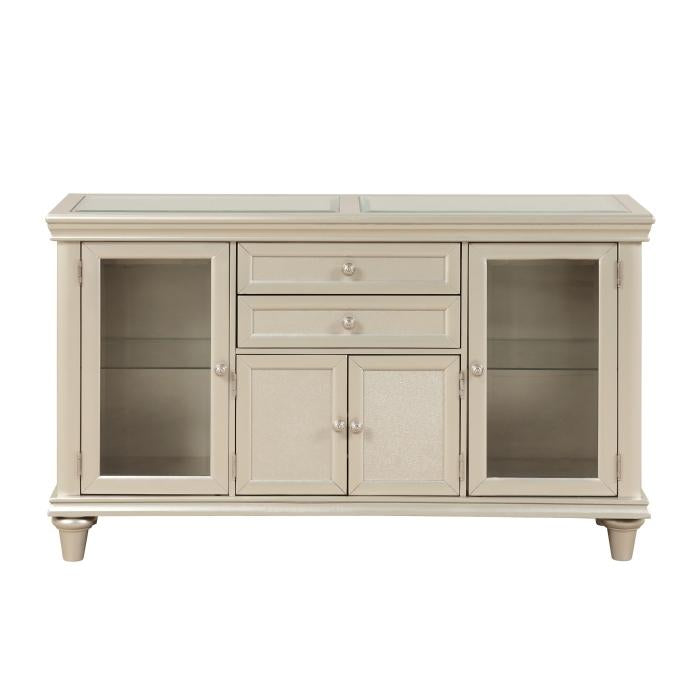 Celandine Server with Glass insert in Silver 1928-40NG