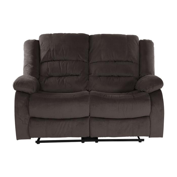 Jarita Double Reclining Loveseat in Chocolate