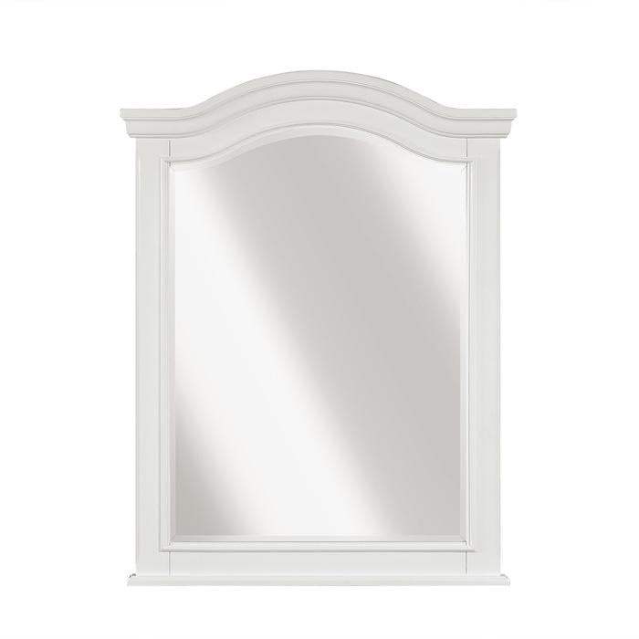 Clementine Mirror in White B1799-6