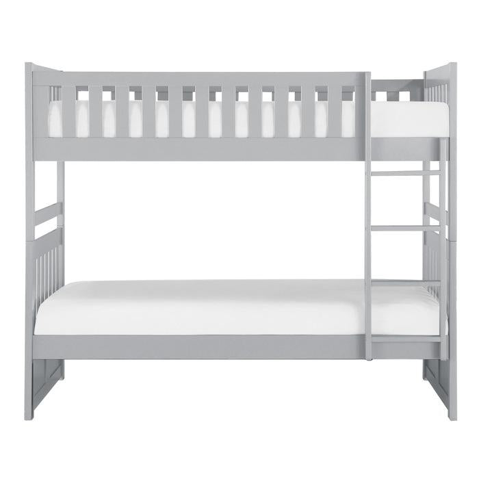 Orion Twin/Twin Bunk Bed in Gray B2063-1