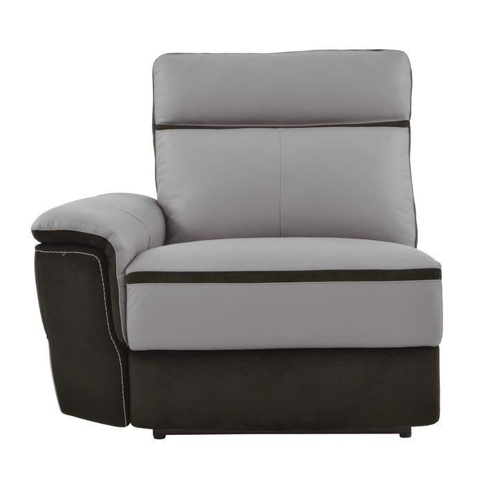 Laertes Power LSF Reclining Chair in Taupe Gray 8318-LRPW
