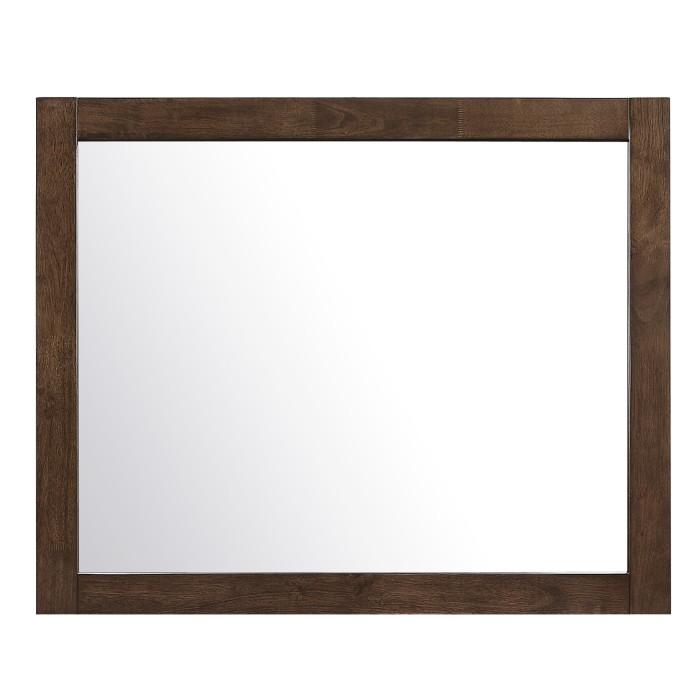 Erwan Mirror in Dark Walnut 1961-6