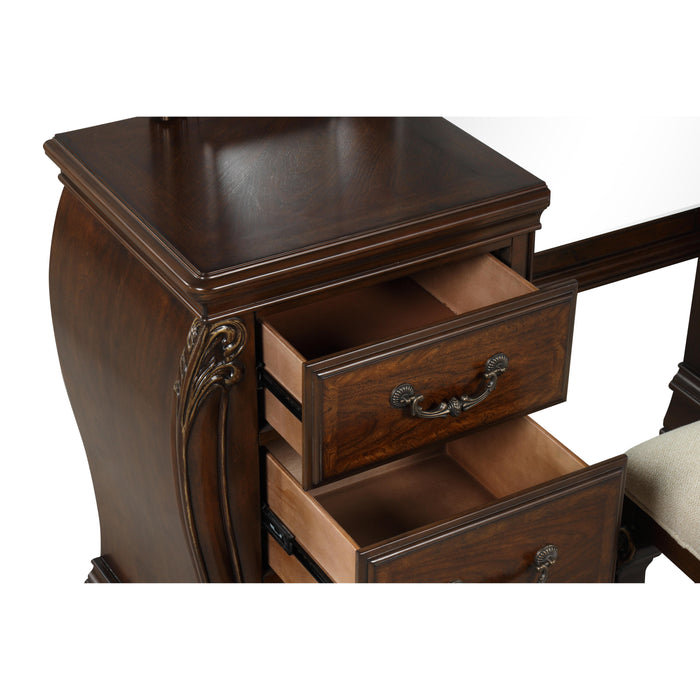 MONTECITO VANITY TABLE - CHERRY