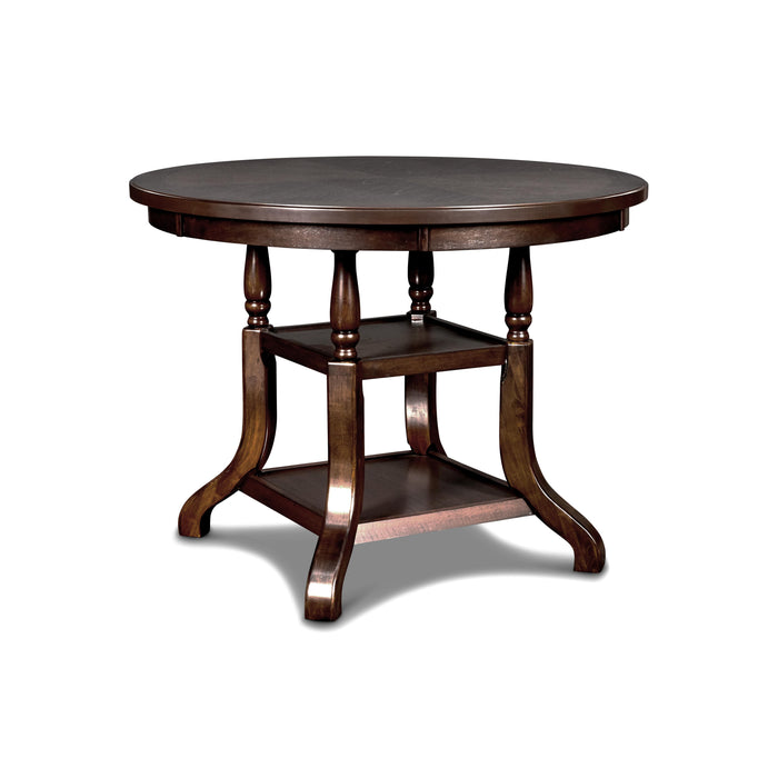 BIXBY COUNTER DINING TABLE-ESPRESSO