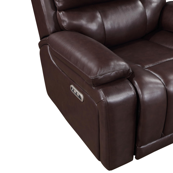 CICERO GLIDER RECLINER-BROWN