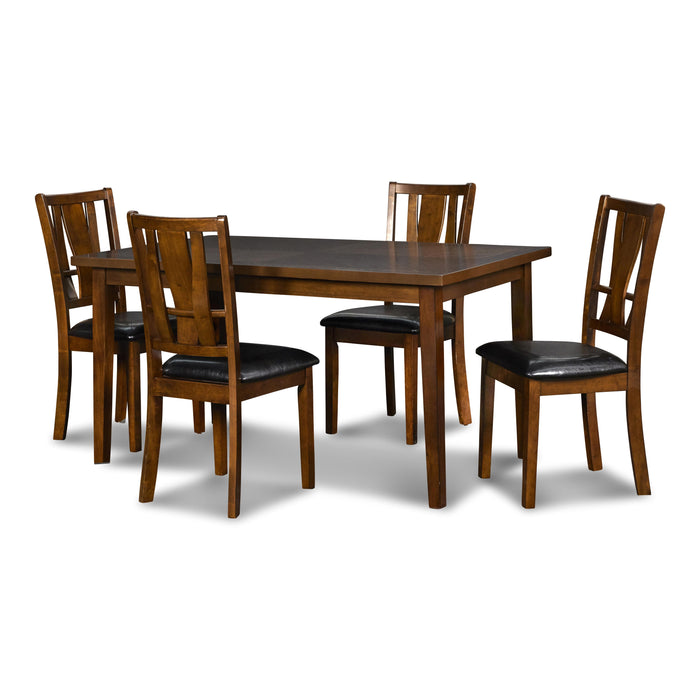 DIXON STD DINING 6 PC SET-DK ESPRESSO