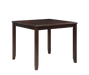 GIA 5PC 42" SQUARE COUNTER TABLE & 4 CHAIRS-CHERRY - Esencia Home Furniture (Fontana, CA)