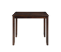 GIA 5PC 42" SQUARE COUNTER TABLE & 4 CHAIRS-CHERRY - Esencia Home Furniture (Fontana, CA)