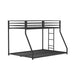 Rothwell Metal Bunk Bed Twin/ Full - Esencia Home Furniture (Fontana, CA)