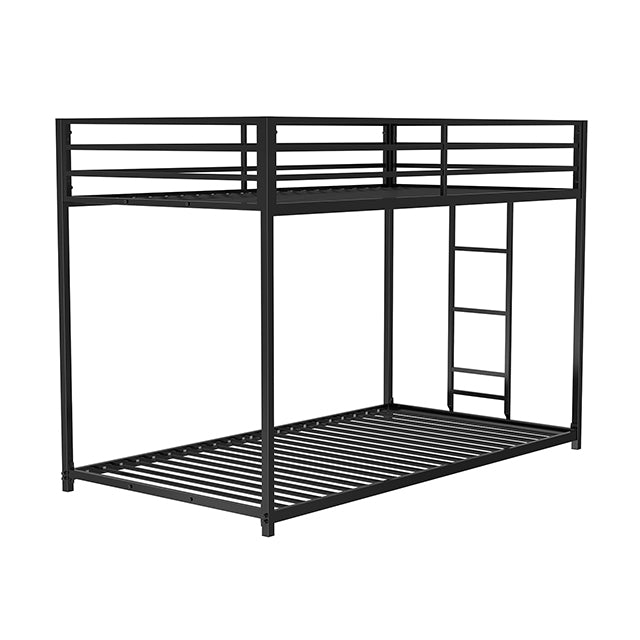 Rothwell Metal Bunk Bed Twin/ Full - Esencia Home Furniture (Fontana, CA)