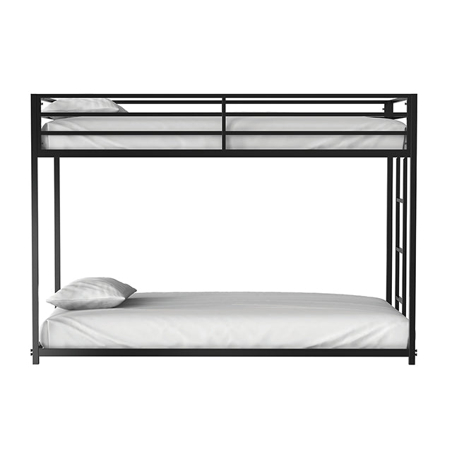 Rothwell Metal Bunk Bed Twin/ Full - Esencia Home Furniture (Fontana, CA)