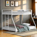Rothwell Metal Bunk Bed Twin/ Full - Esencia Home Furniture (Fontana, CA)