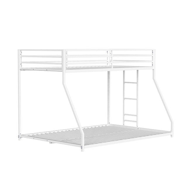 Rothwell Metal Bunk Bed Twin/ Full - Esencia Home Furniture (Fontana, CA)