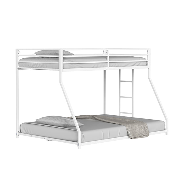 Rothwell Metal Bunk Bed Twin/ Full - Esencia Home Furniture (Fontana, CA)