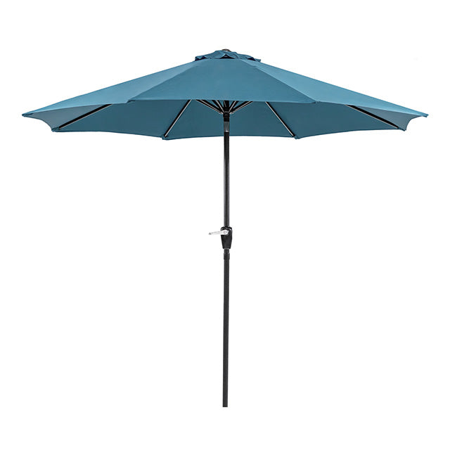 Soli 9' Outdoor Umbrella w/ Auto Tilt + 21" Round Base