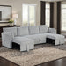 Denholme U-Sectional w/ Pull Out - Esencia Home Furniture (Fontana, CA)